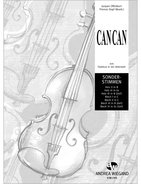 Cancan aus Orpheus in der Unterwelt